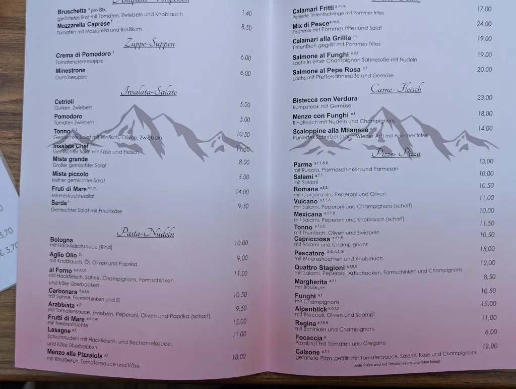 Menu_Restaurant Alpenblick Elisabeth Café_Kaufbeuren_immagine_3