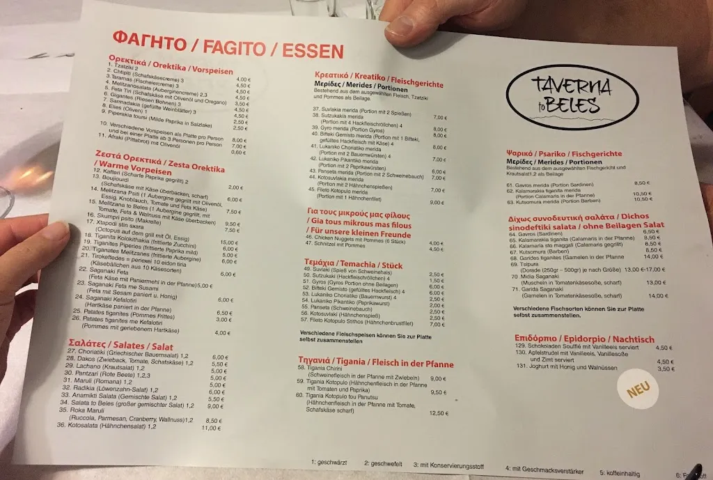 Menu_Taverna To Beles_Backnang_image_1