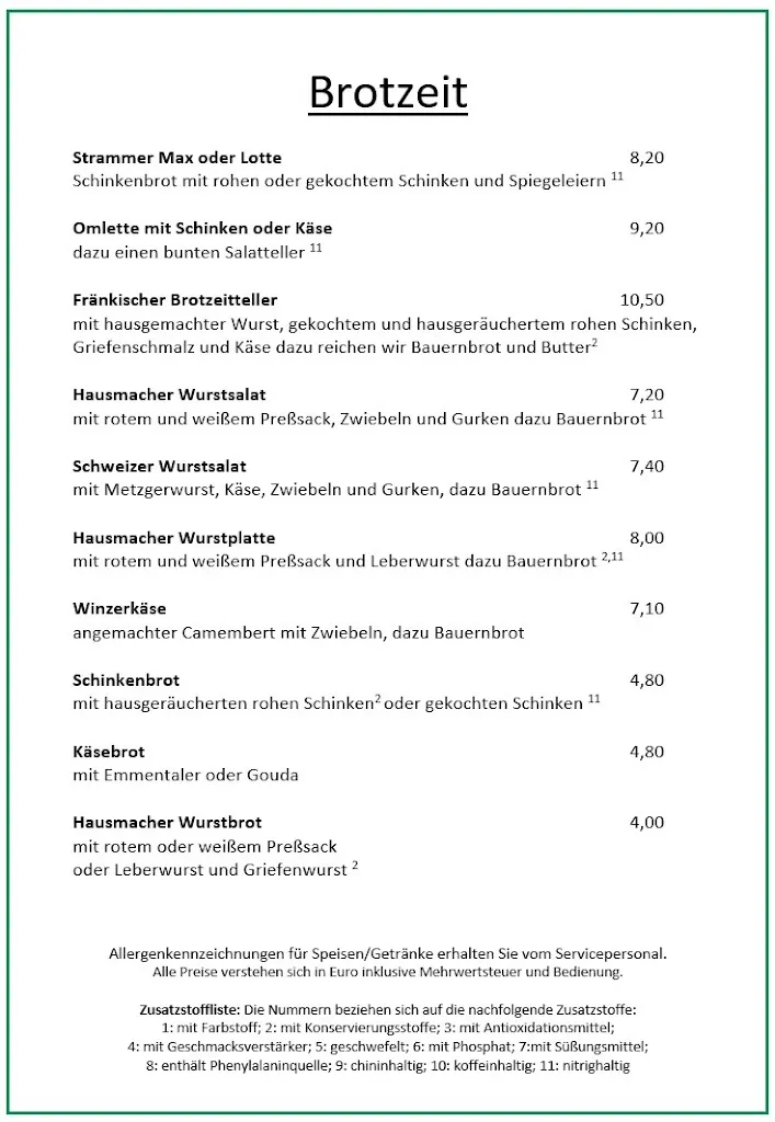 Menu_Gasthof und Weinbau Lehner_Rüdenhausen_image_1