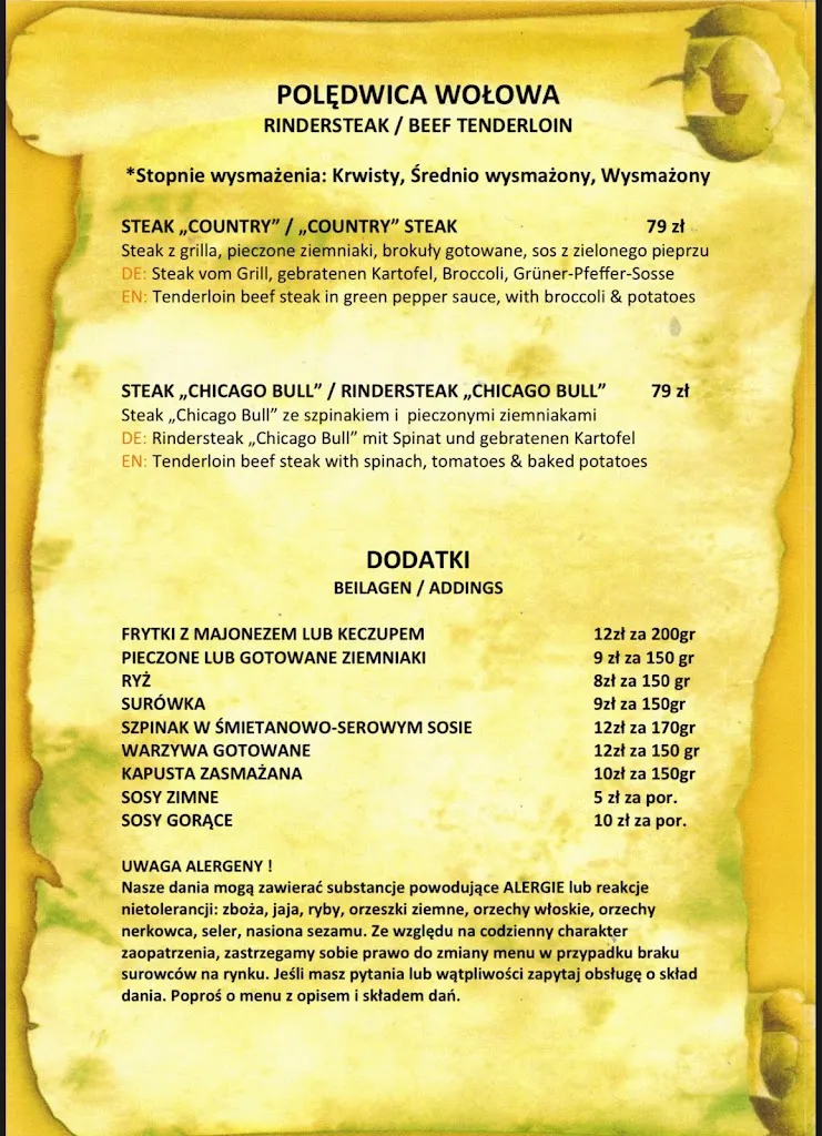 Menu_Pod Winogronami_Poland_image_4