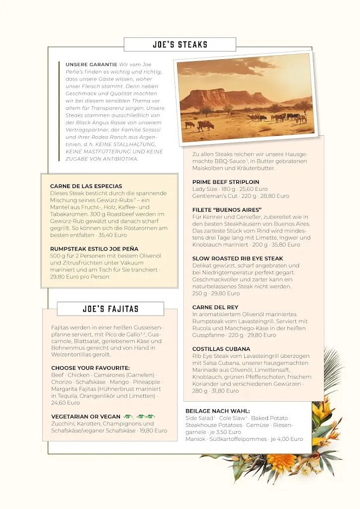Menu_Joe Peña's_Backnang_image_3