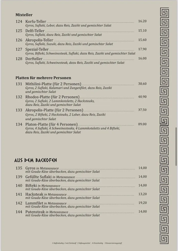 Menu_Restaurant Akropolis_Kitzingen_image_2