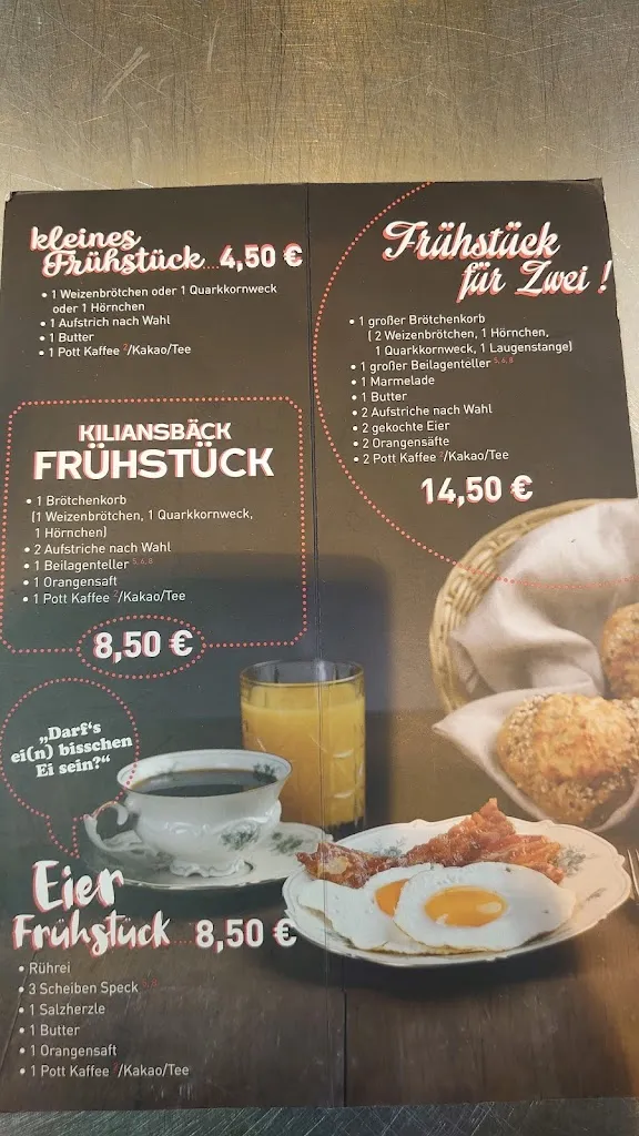Menu_Kiliansbäck_Kitzingen_immagine_1