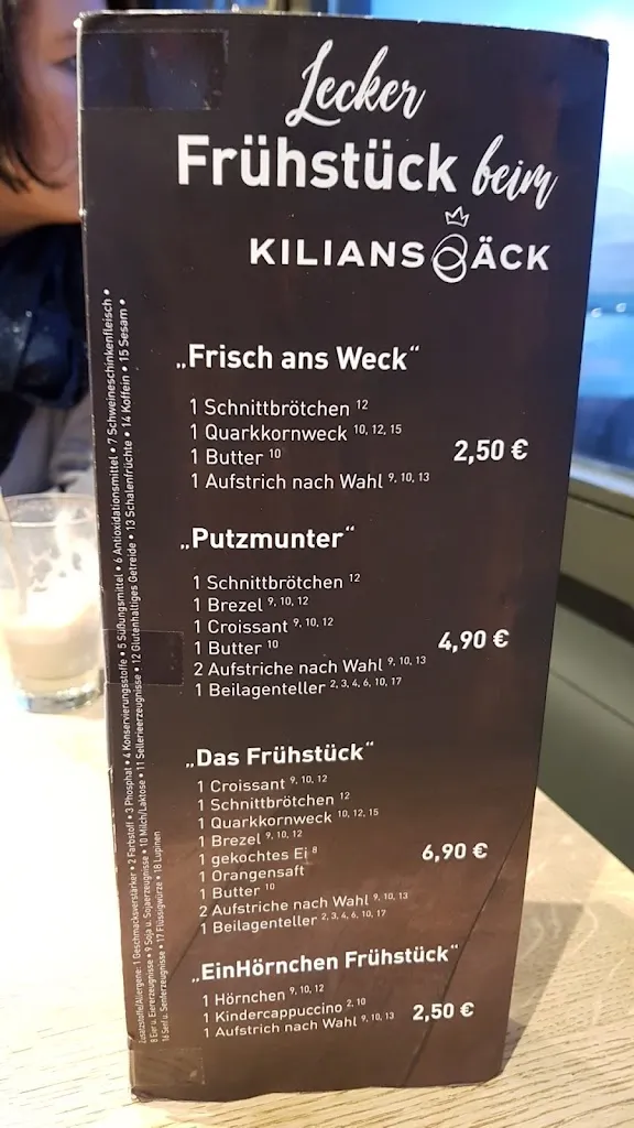 Menu_Kiliansbäck_Kitzingen_immagine_3