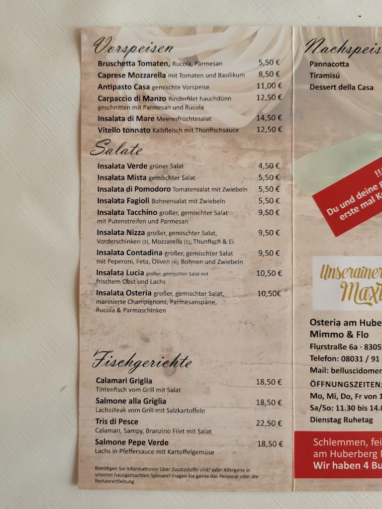 Menu_Osteria am Huberberg_Kolbermoor_image_1