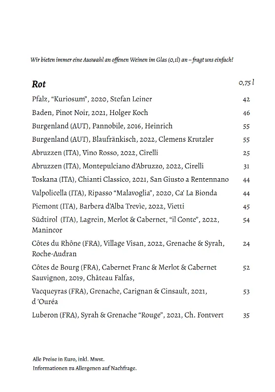 Menü_Wallerei - Essen | Trinken | Schlafen_See_Bild_1