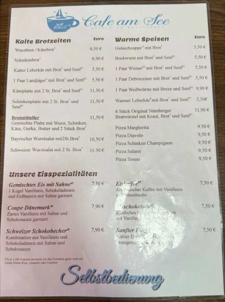 Menu_Cafe am See_See_immagine_3