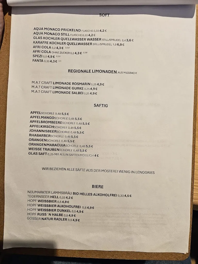 Menu_Cafe Franz am See_See_image_1