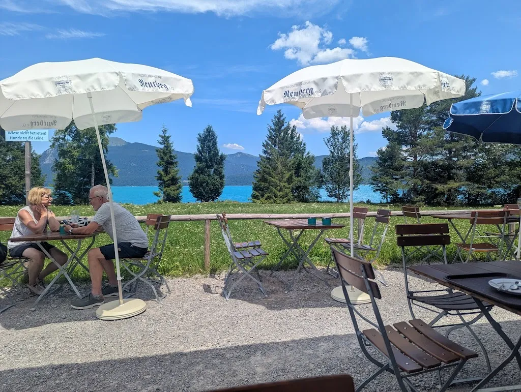 Biergartl restaurant in Jachenau