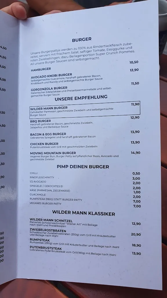 Menu_Wilder Mann Kirchheim_Teck_immagine_3