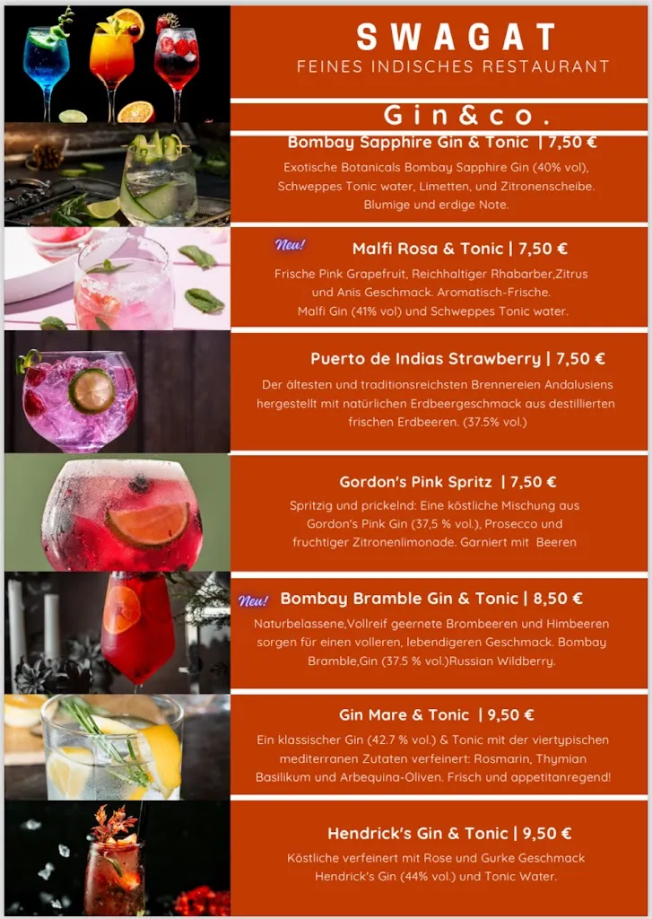 Menu_Indisches Restaurant Swagat in Kirchheim Teck_Teck_image_2