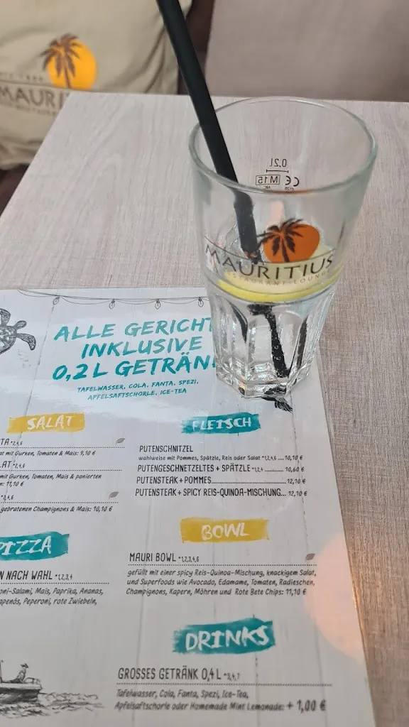 Menu_Mauritius Restaurant Kirchheim_Teck_immagine_2