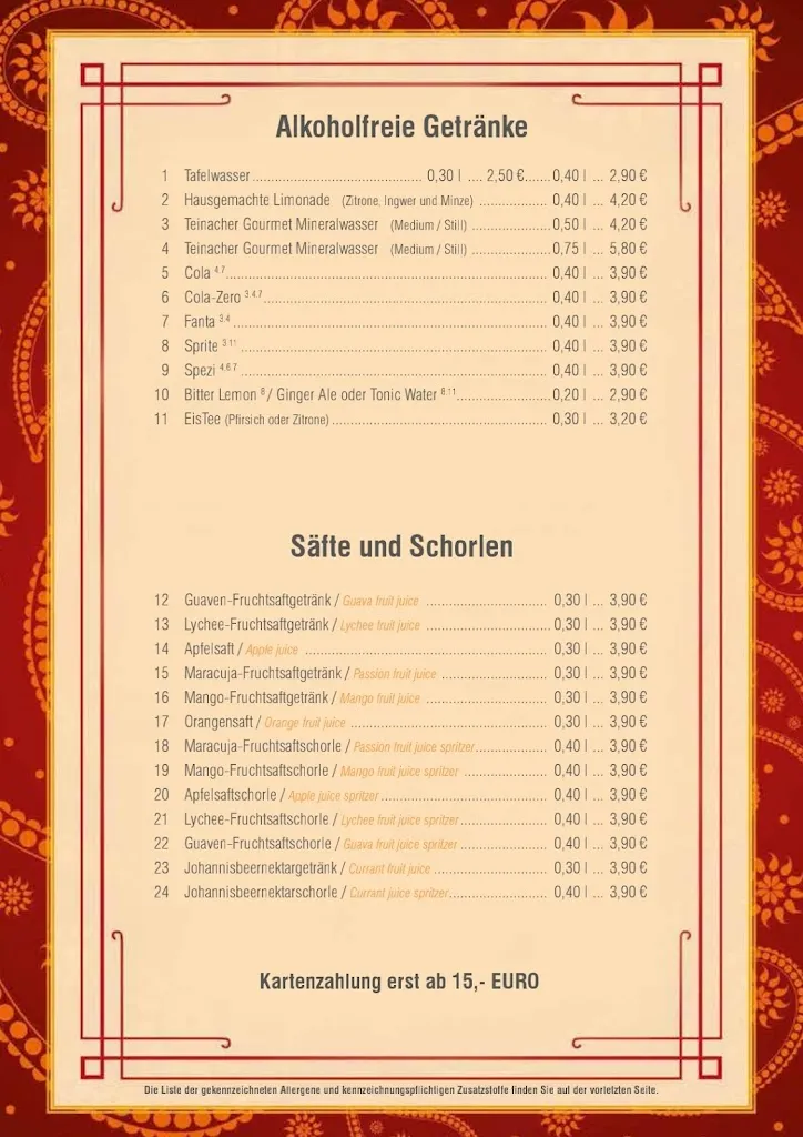 Menu_Indisches Restaurant Ganesha in Kirchheim Teck_Teck_image_3