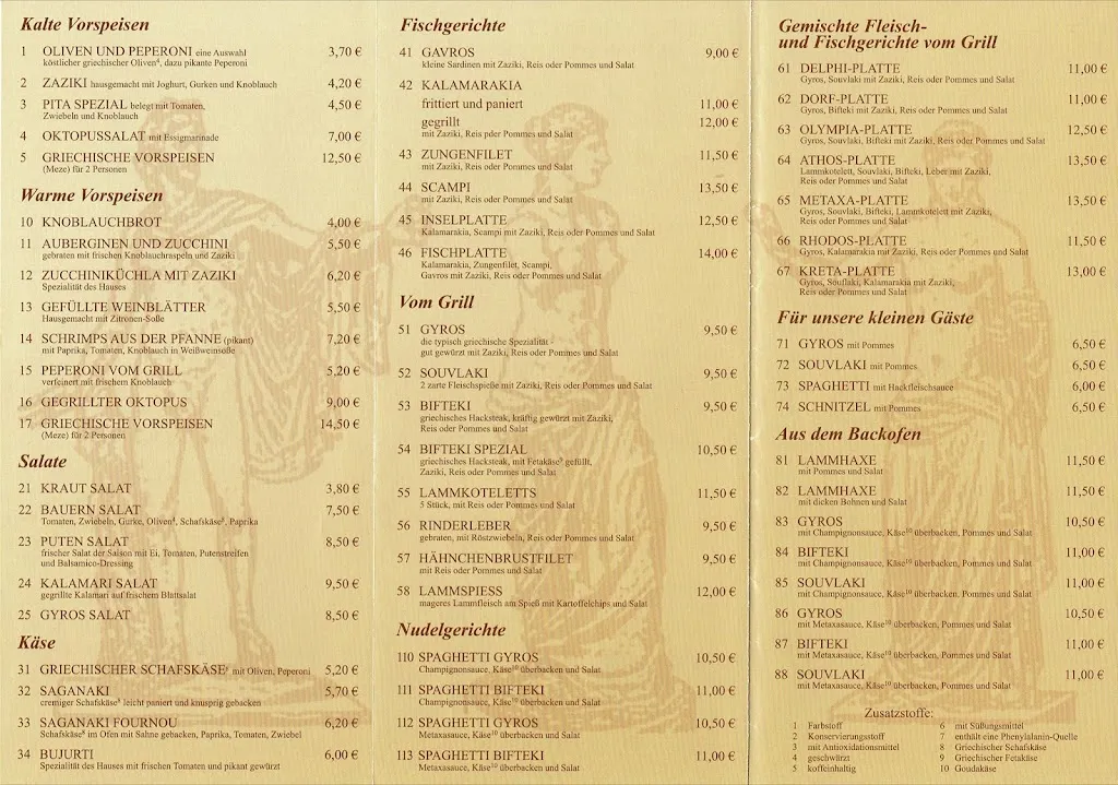 Menu_Taverne bei Jeorgo - Gasthaus Zur Linde_Kunreuth_image_1