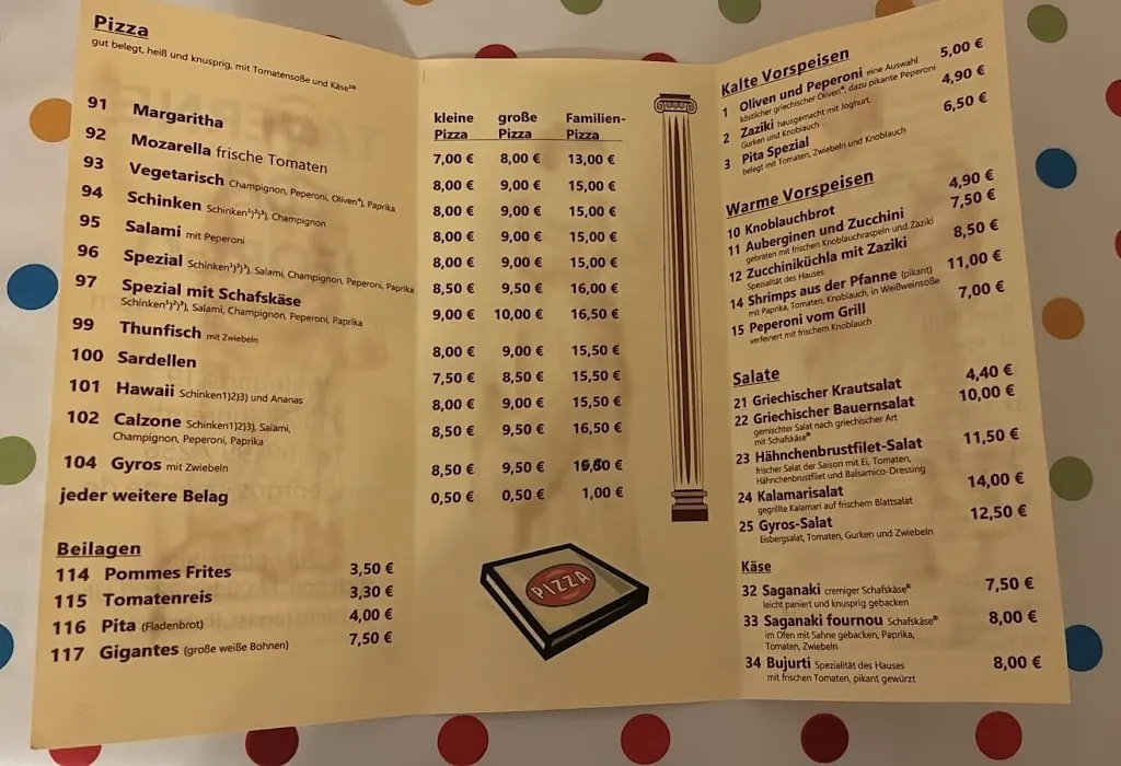 Menu_Taverne bei Jeorgo - Gasthaus Zur Linde_Kunreuth_image_4