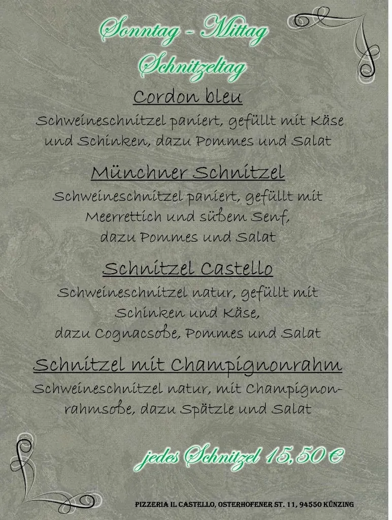 Menu_Pizzeria il Castello_Künzing_immagine_1