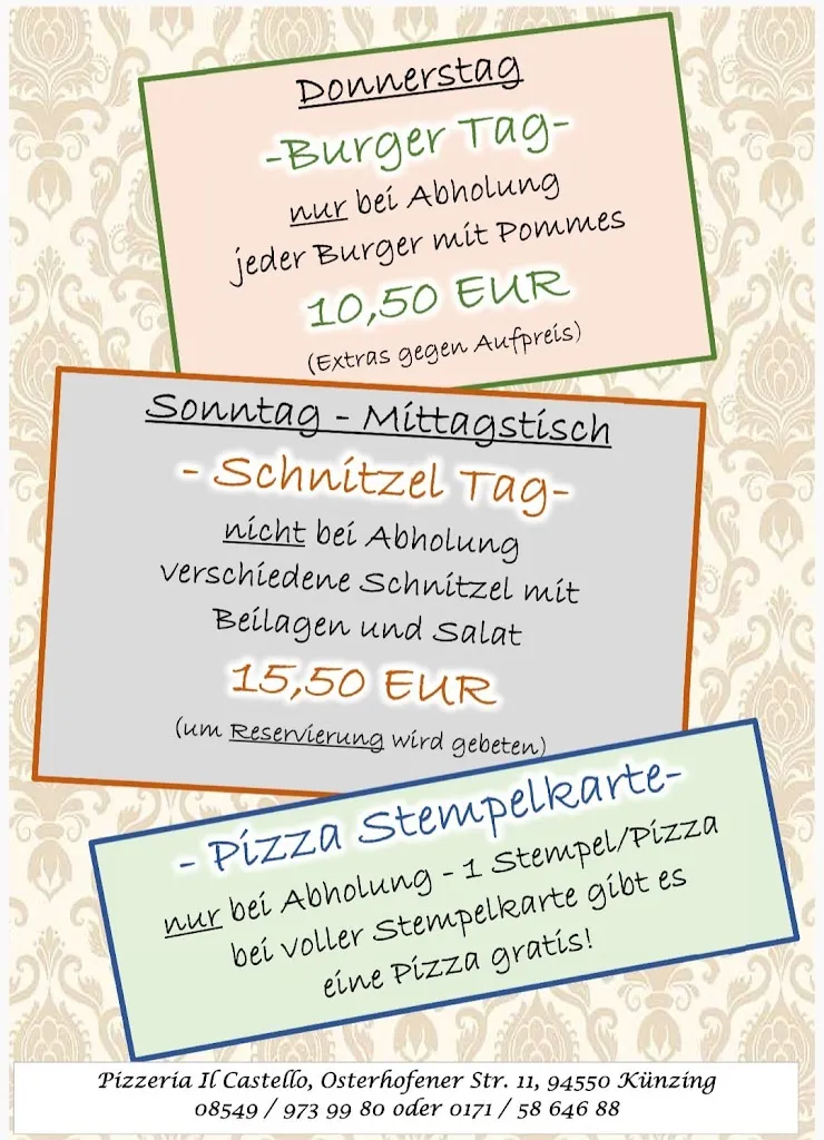 Menu_Pizzeria il Castello_Künzing_immagine_3