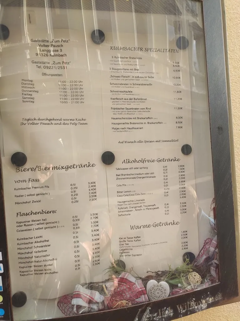 Menu_Restaurant Zum Petz_Kulmbach_image_4