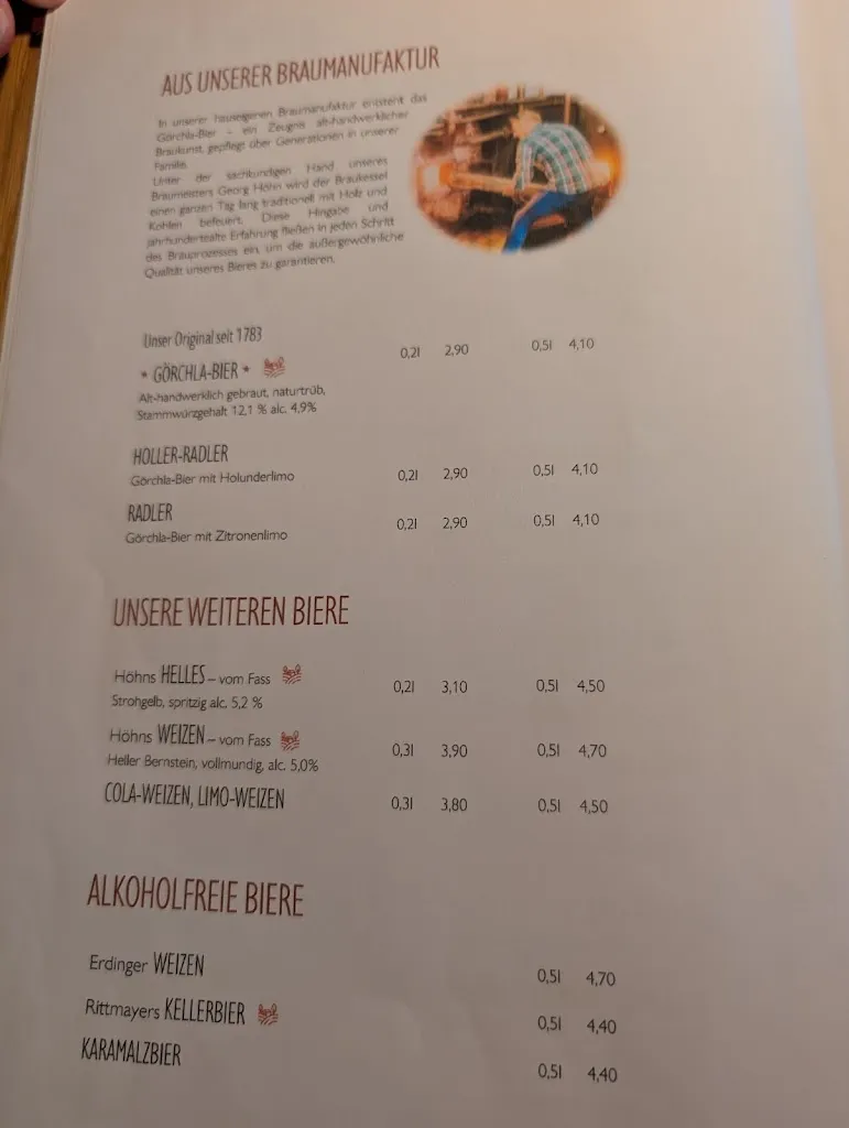 Menu_Hotel Brauerei Gasthof Höhn_Memmelsdorf_image_2