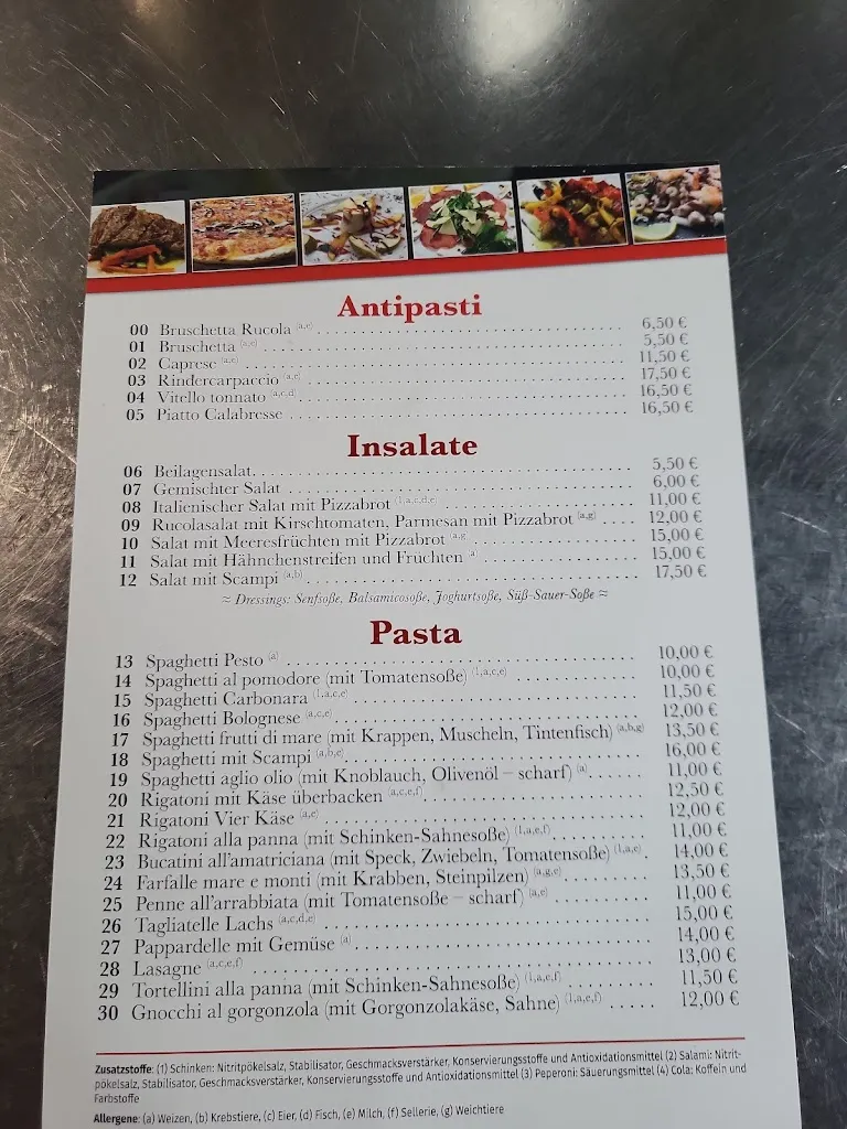 Menu_La qualitá - Pizza & ital. Spezialitäten_Kronach_image_1