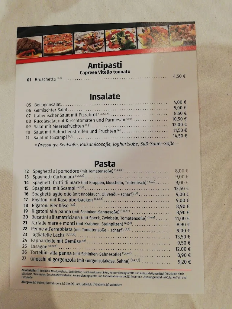 Menu_La qualitá - Pizza & ital. Spezialitäten_Kronach_image_3