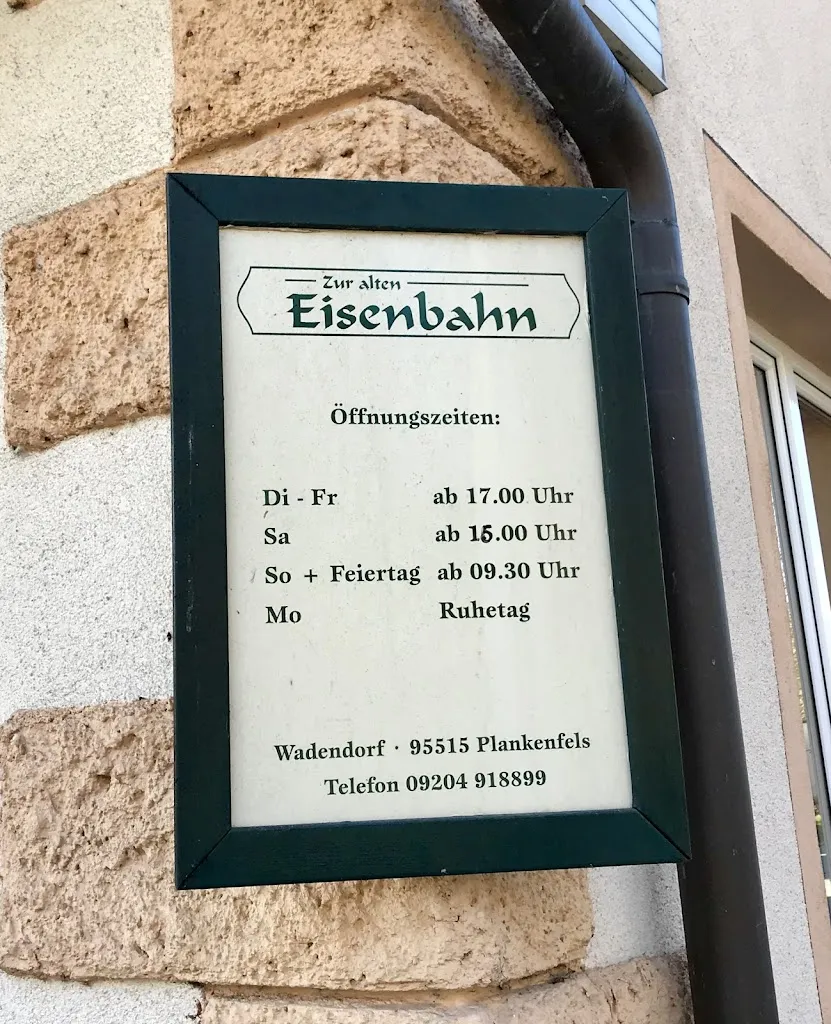 Menu_To the old railway_Plankenfels_image_1