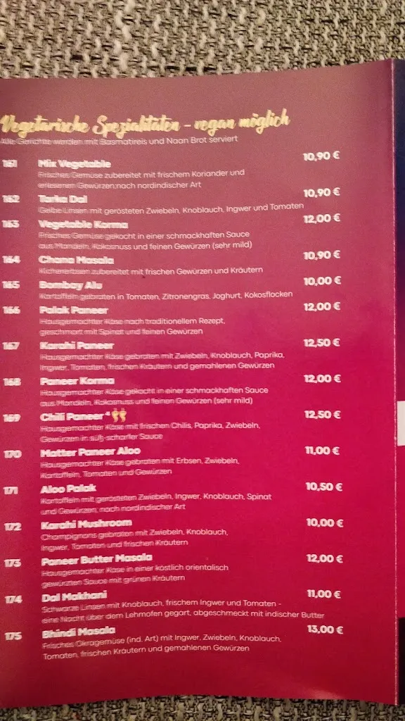 Menu_Ganesha - Indisches Restaurant - Biergarten geöffnet!_Sonneberg_image_3