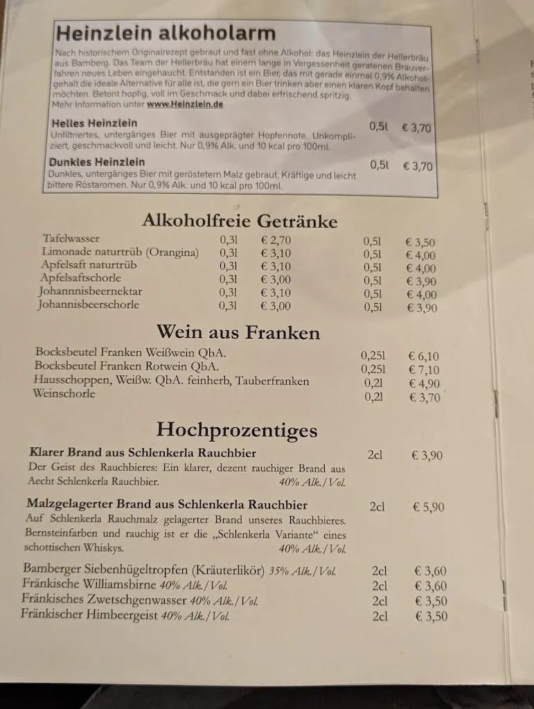 Menu_Schlenkerla, Rauchbierbrauerei_Bamberg_immagine_3