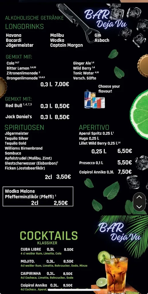 Menü_Bar Deja Vu__Bild_2