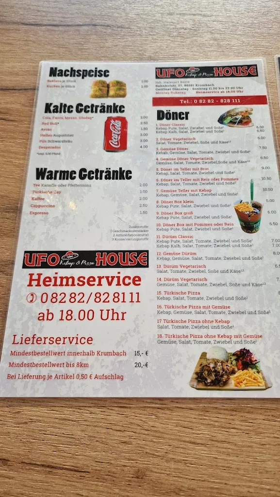 Menu_UFO Kebap & Pizza House__image_3