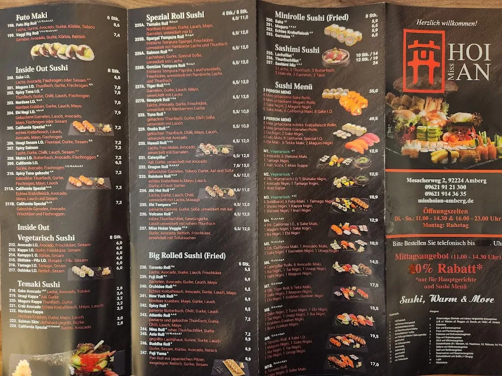 Menu_Miss Hoian Restaurant_Amberg_immagine_1