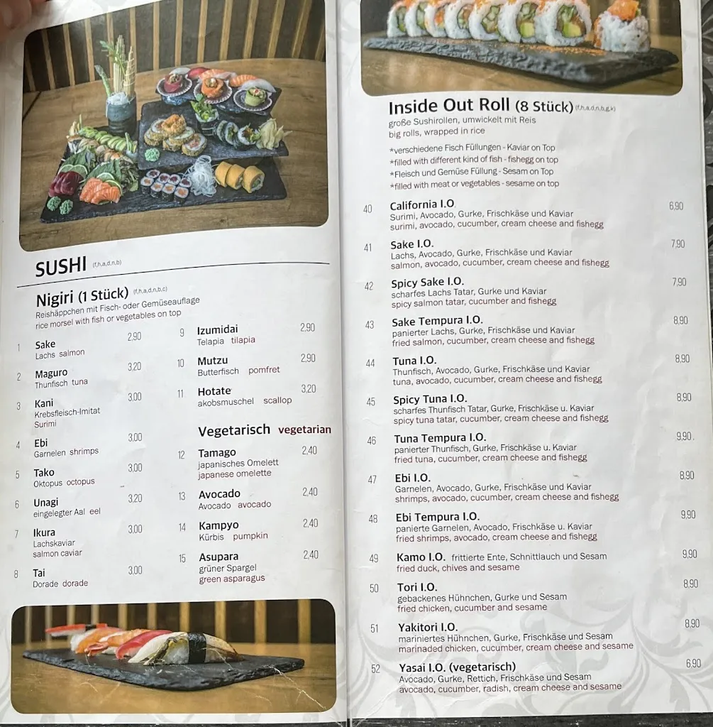 Menu_Cocoon Restaurant Amberg_Amberg_immagine_3