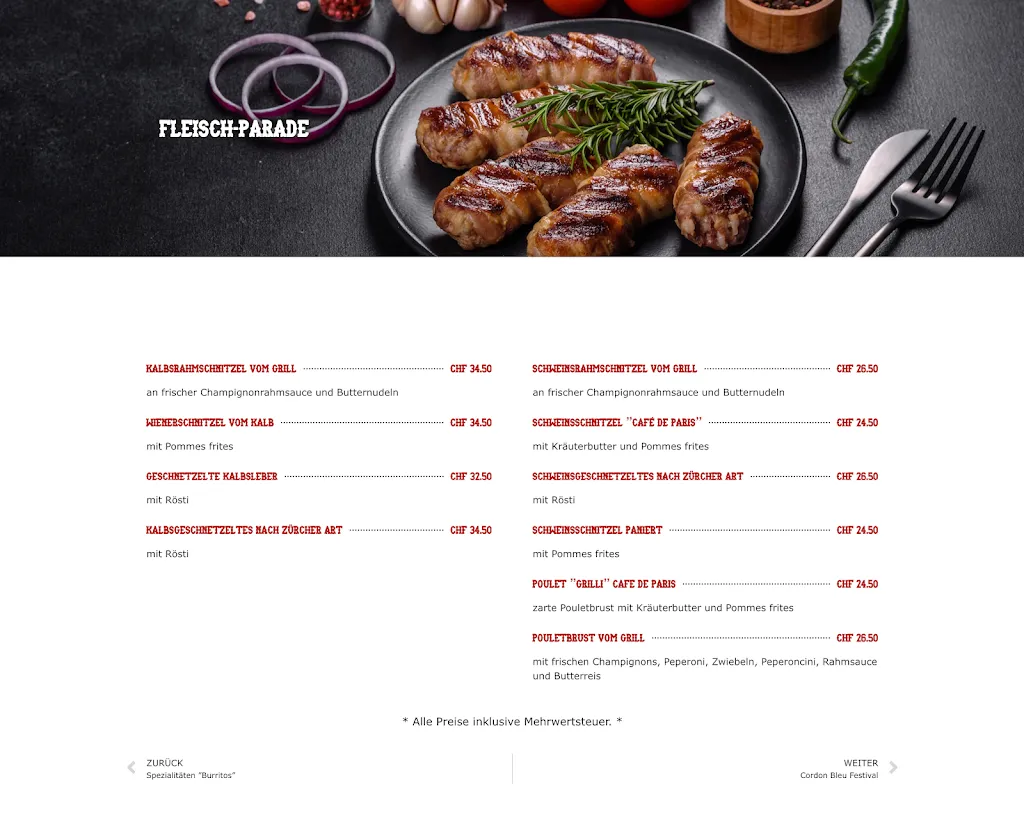 Menu_Kapelle Restaurant & Steakhouse Lachen_Lachen_image_4