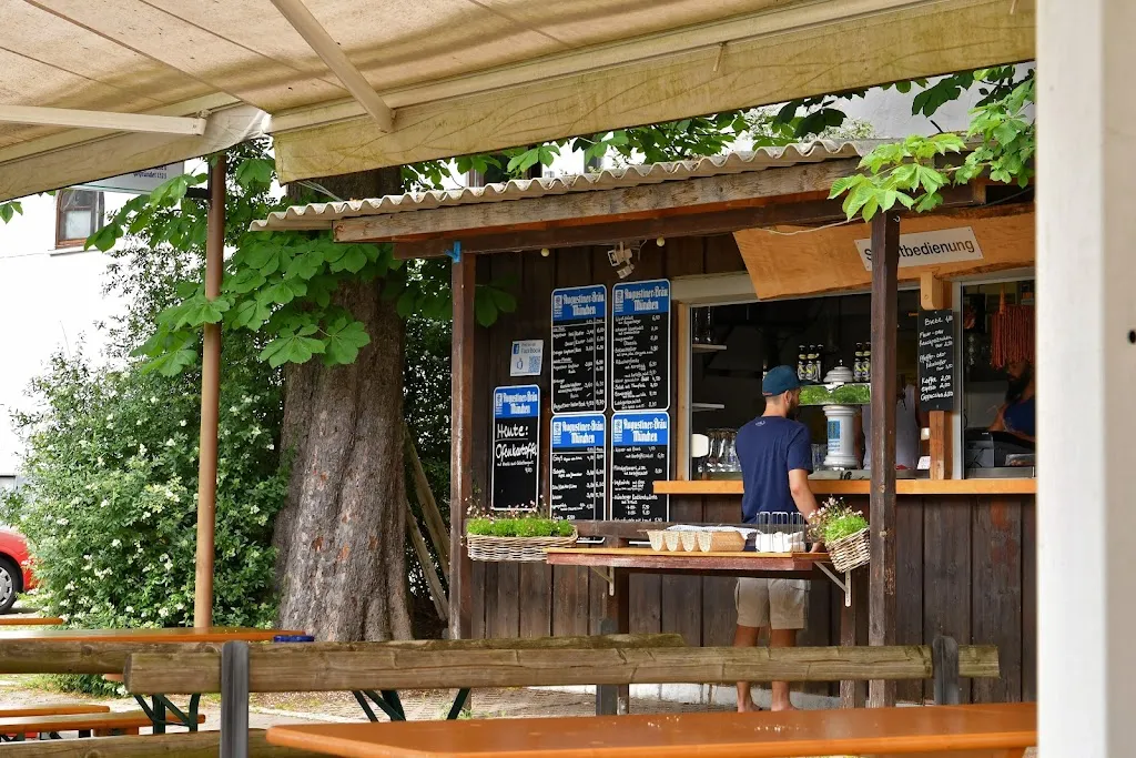 Lechgarten Biergarten restaurant in Lech