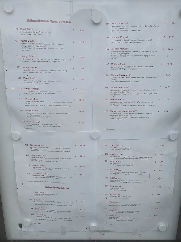 Menu_Restaurant Sarker's Masala_Lech_immagine_1