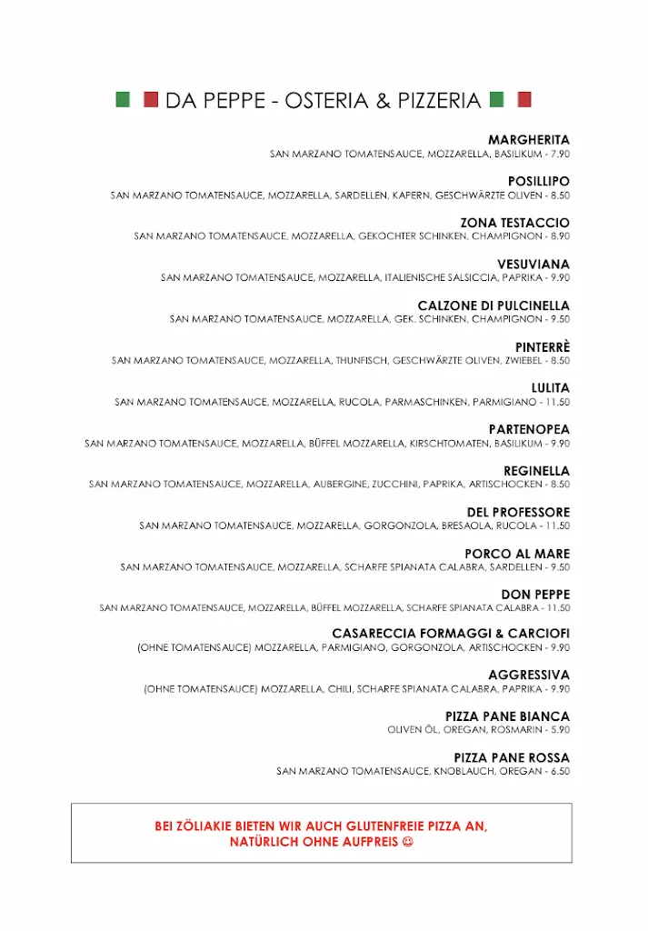 Menu_Da Peppe - Osteria & Pizzeria_Lech_immagine_2