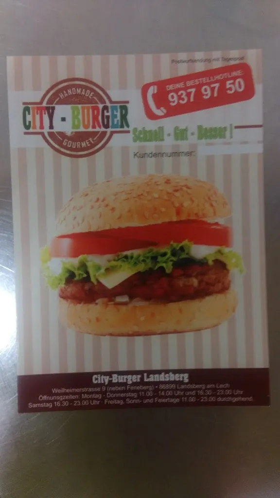 Menü_City Pizza Landsberg am Lech_Lech_Bild_2