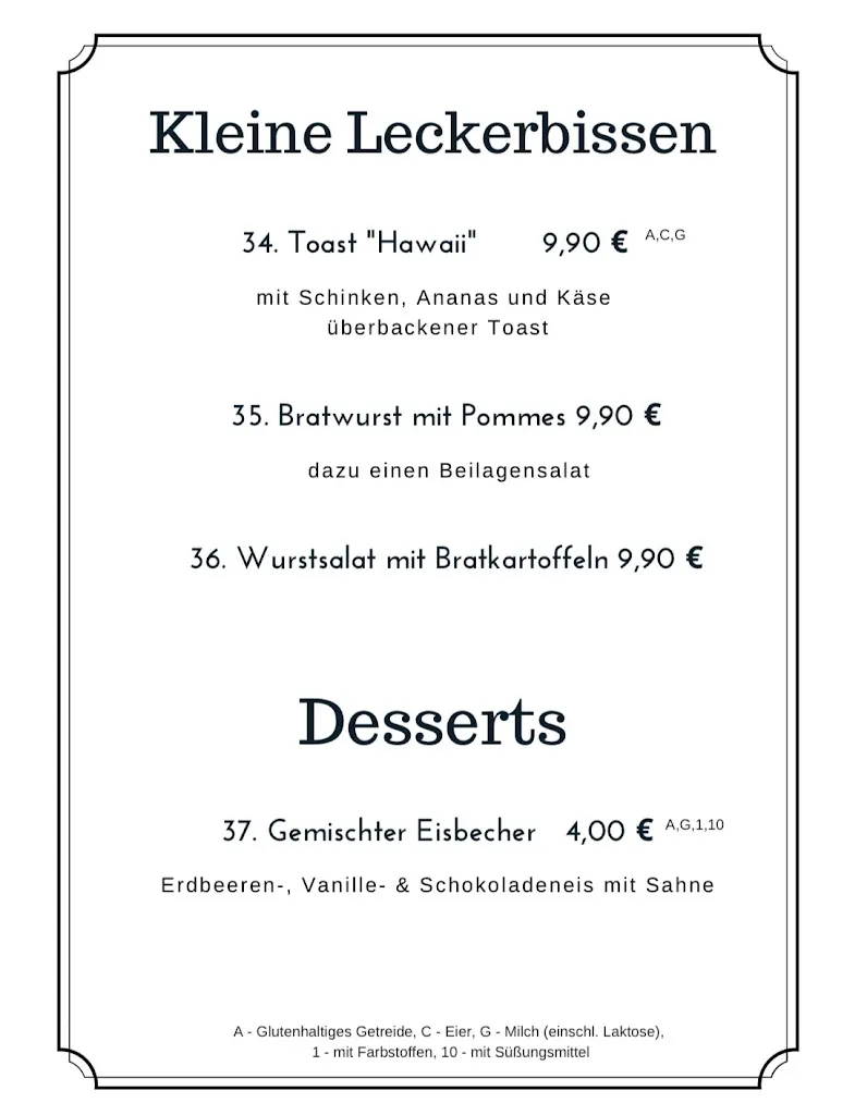Menu_Gaststätte „Am Felsenmeer