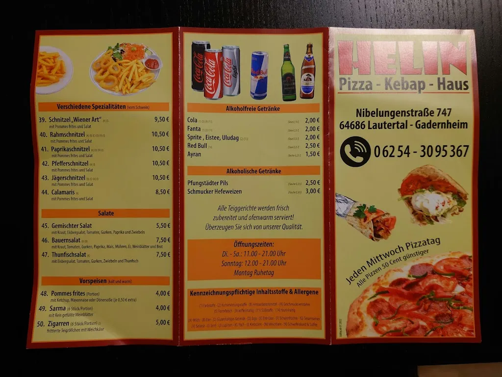 Menü_Helin Döner - Pizza & Kebap Haus__Bild_1