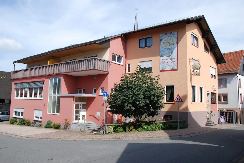 Pension Felsenmeer restaurant in (Odenwald)