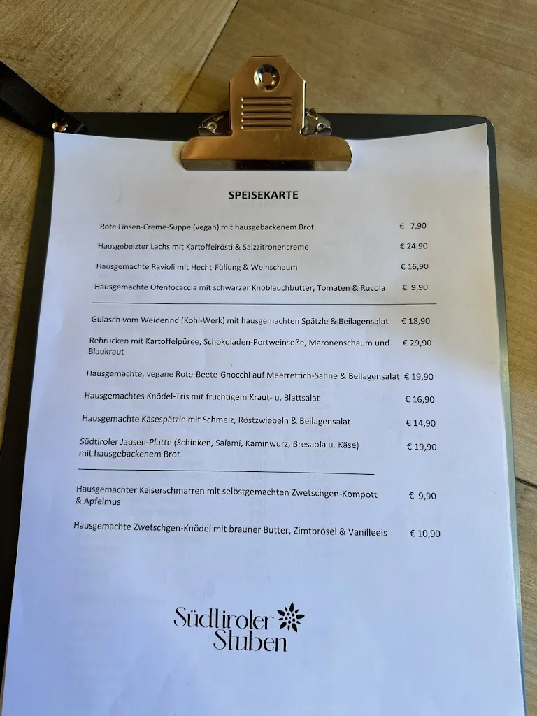 Menü_Südtiroler Stuben_Pegnitz_Bild_3