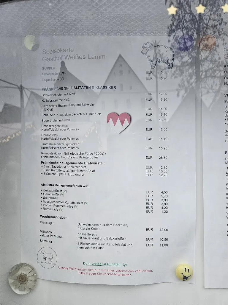 Menu_Gasthof Weißes Lamm_Pegnitz_image_3