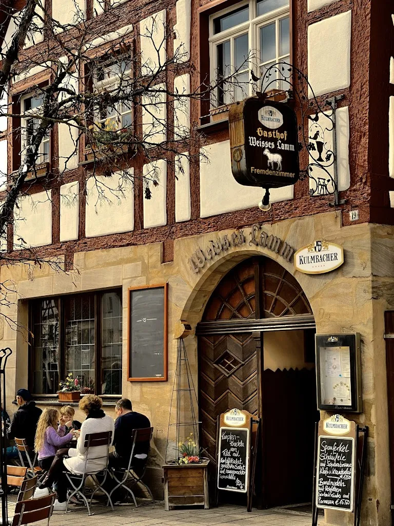 Gasthof Weißes Lamm restaurant in Pegnitz