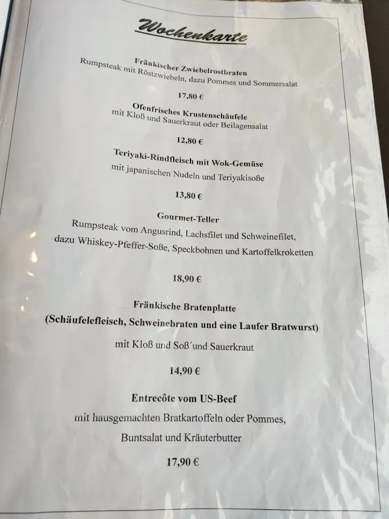 Menu_Zum fränkischen Wirtshaus_Pegnitz_image_3