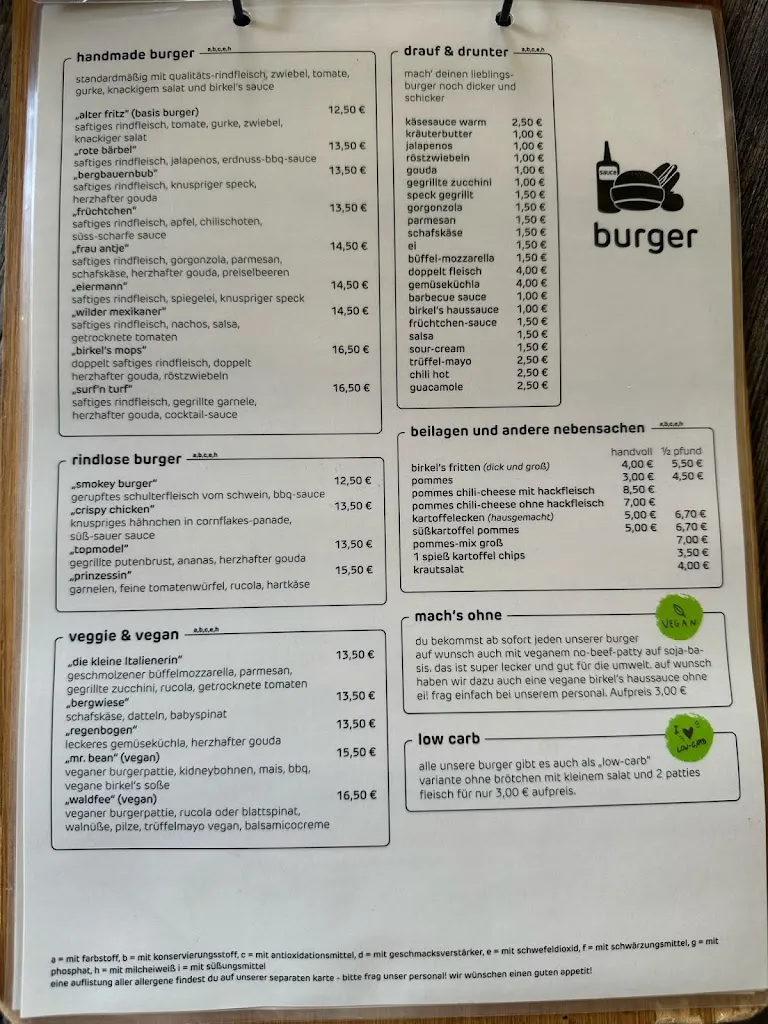 Menu_Birkel's - essundtrinkbar_Pegnitz_immagine_1