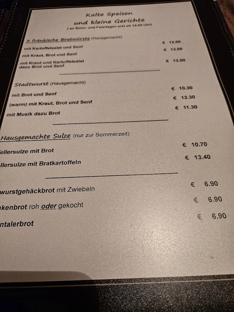 Menu_Gasthaus Weisses Ross Walk_Pegnitz_image_2