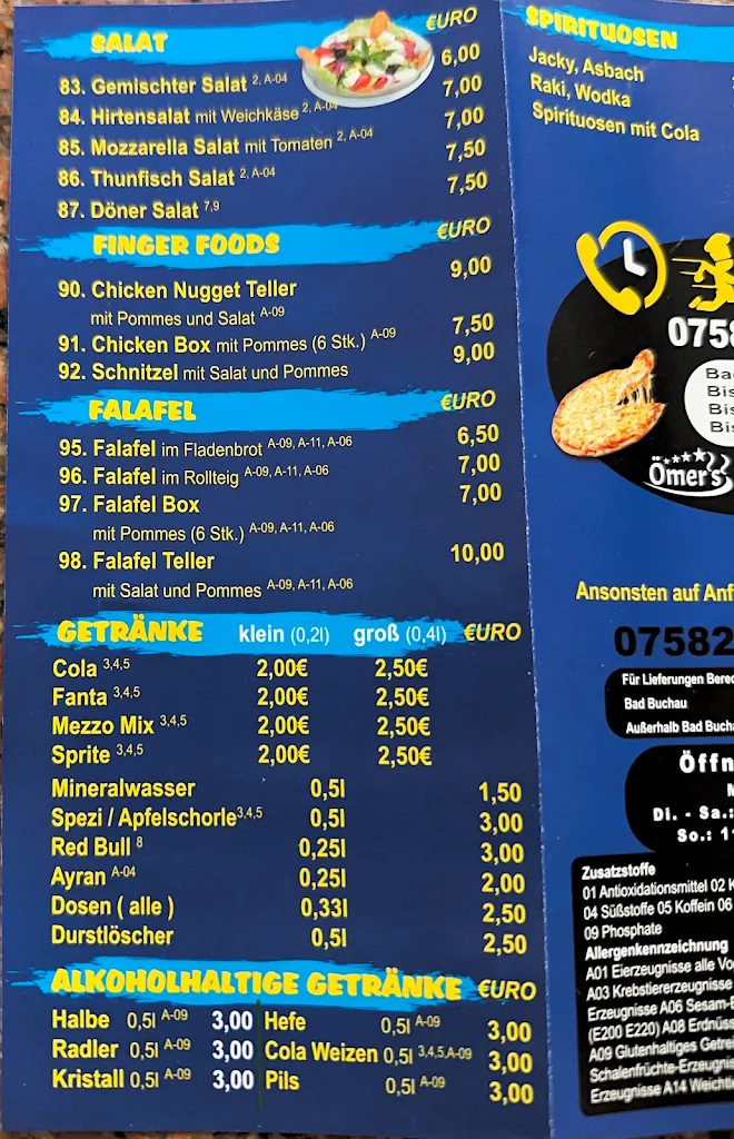 Menu_Ömers Döner Kebap_Buchau_immagine_4