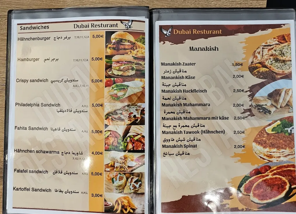 Menu_Dubai Restaurant_Pegnitz_immagine_3