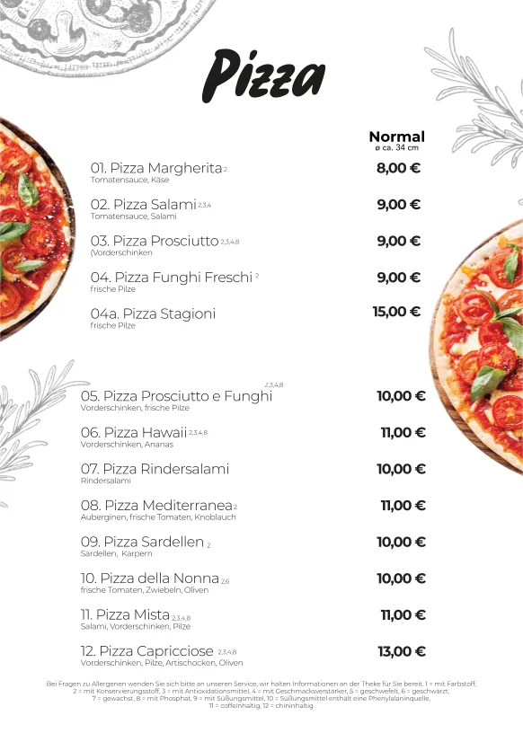 Menu_Holzofen Pizza La Piazza_Pegnitz_immagine_1