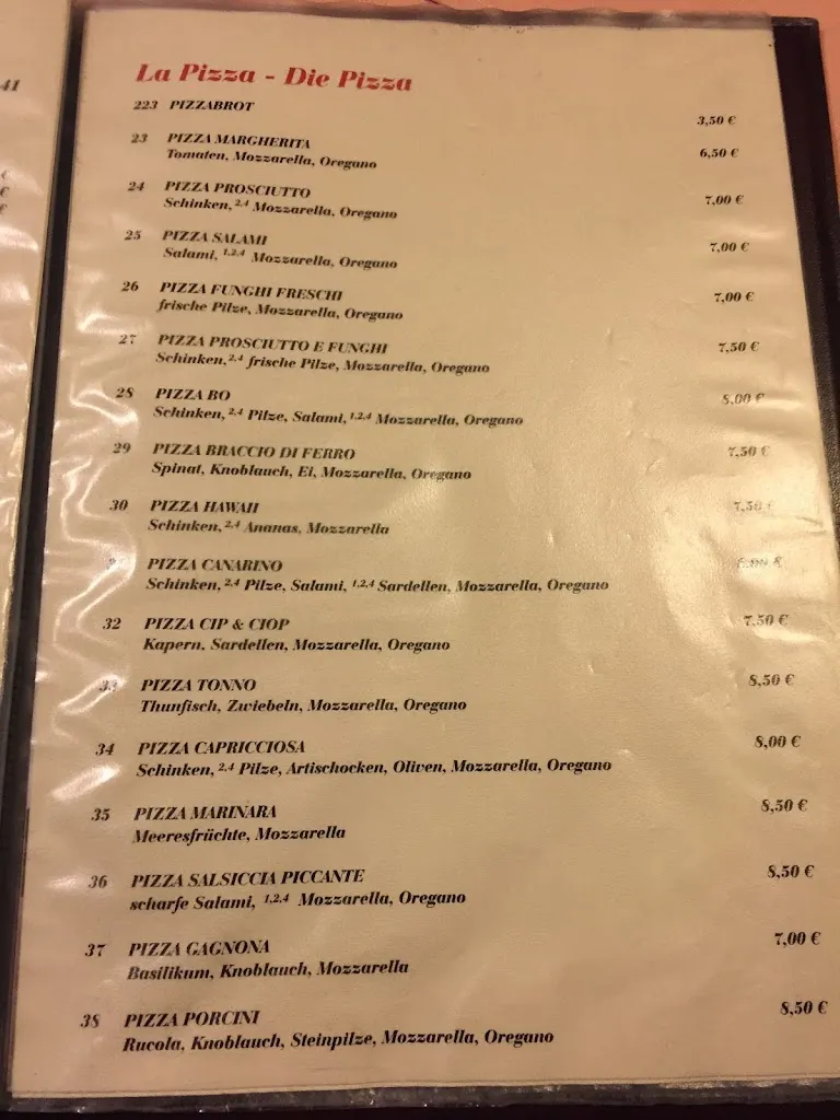 Menu_Trattoria Pizzeria Pino_Pegnitz_immagine_4